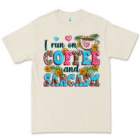 Bone i run on coffee and sarcasm Premium Tee - Zillion Design Studio