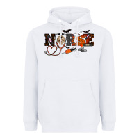White Halloween Nurse Heavyweight Hoodie - RanaPortraitStore