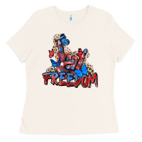 Bone freedom rock hand Ladies Tee - Zillion Design Studio