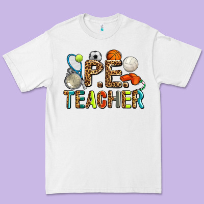 Pe Teacher Premium Tee Designed By Adodesignshop