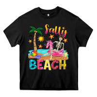 Black salty beach Heavy Core Tee - texasbilliewilder