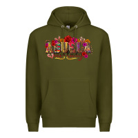 Army Green Abuela Our Lady Premium Hoodie - texasbilliewilder