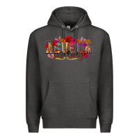 Charcoal Heather Abuela Our Lady Premium Hoodie - texasbilliewilder