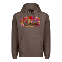 Coffee Abuela Our Lady Premium Hoodie - texasbilliewilder