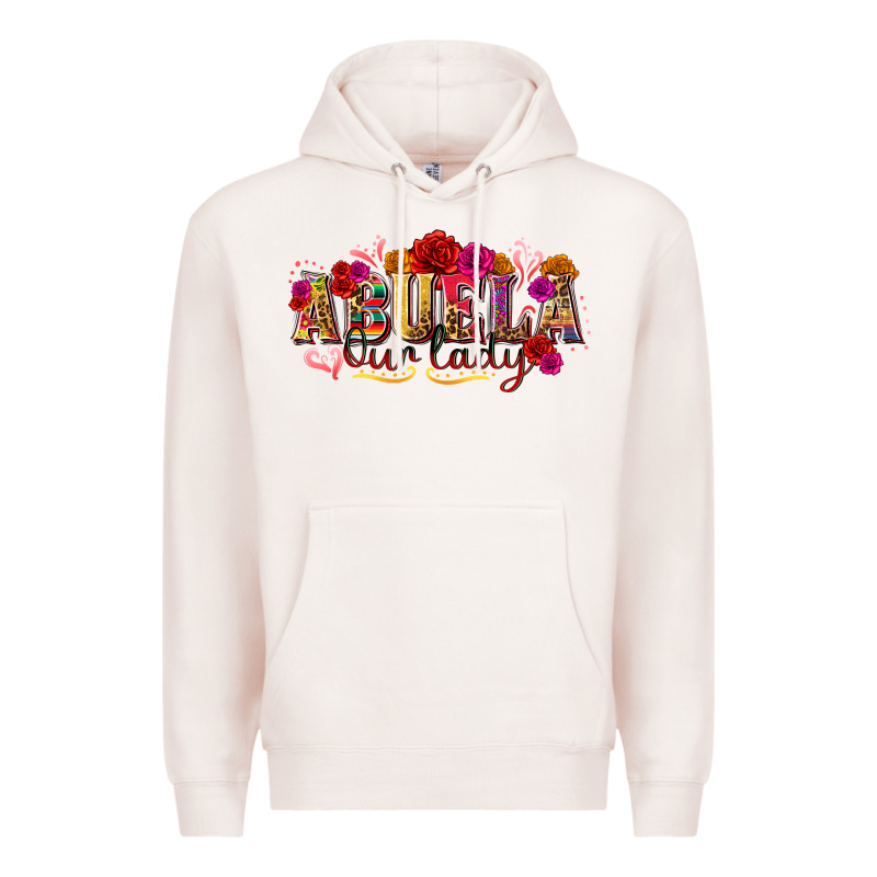 Abuela Our Lady Premium Hoodie by texasbilliewilder | Teevron