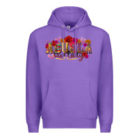 Purple Abuela Our Lady Premium Hoodie - texasbilliewilder