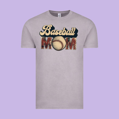 Baseball Mom Vintage Tee Designed By Jahusdesignshop
