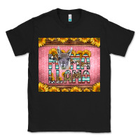 Black mama llama sunflowers Classic Tee - LillyAllenDesigns