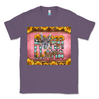 Lavender mama llama sunflowers Classic Tee - LillyAllenDesigns