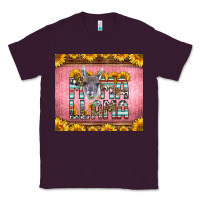 Plum mama llama sunflowers Classic Tee - LillyAllenDesigns