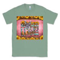Sage mama llama sunflowers Classic Tee - LillyAllenDesigns