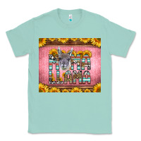 Seafoam mama llama sunflowers Classic Tee - LillyAllenDesigns