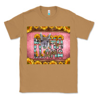 Toasted Coconut mama llama sunflowers Classic Tee - LillyAllenDesigns