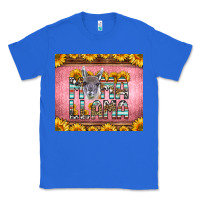 True Royal mama llama sunflowers Classic Tee - LillyAllenDesigns