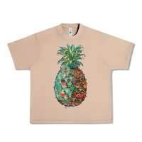 Burro pineapple leopar turquoise serape summer Urban Heavy Tee - Artiststas