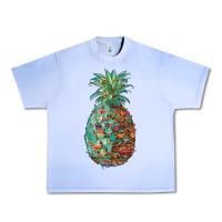 Grape Ice pineapple leopar turquoise serape summer Urban Heavy Tee - Artiststas