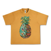 Peanut Butter pineapple leopar turquoise serape summer Urban Heavy Tee - Artiststas