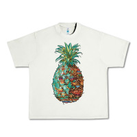 Pistachio pineapple leopar turquoise serape summer Urban Heavy Tee - Artiststas
