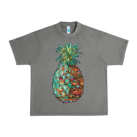 Tornado pineapple leopar turquoise serape summer Urban Heavy Tee - Artiststas