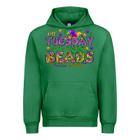 Emerald On Tuesday we wear beads Urban Hoodie - HowdyJamesFarm