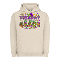 Pigment French Oak On Tuesday we wear beads Urban Hoodie - HowdyJamesFarm