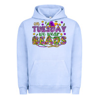 Pigment Grape Ice On Tuesday we wear beads Urban Hoodie - HowdyJamesFarm