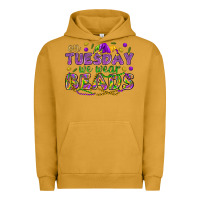 Pigment Peanut Butter On Tuesday we wear beads Urban Hoodie - HowdyJamesFarm