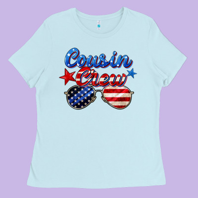 Cousin Crew Ladies Tee Designed By Zillion Design Studio