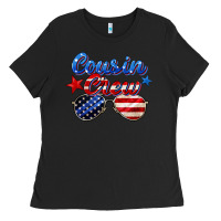Black cousin crew Ladies Tee - Zillion Design Studio