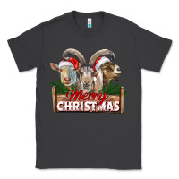 Smoke Merry Christmas Goats Classic Tee - LillyAllenDesigns