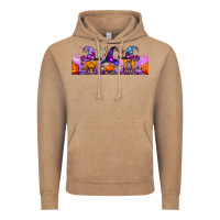 Vintage Coffee halloween witch gnomes libbey cup Vintage Hoodie - BundleAndBundleShop