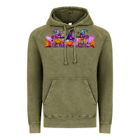 Vintage Olive halloween witch gnomes libbey cup Vintage Hoodie - BundleAndBundleShop