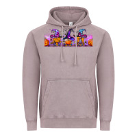 Vintage Zinc halloween witch gnomes libbey cup Vintage Hoodie - BundleAndBundleShop