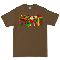 Cacao Mexico Love Premium Tee - texasbilliewilder