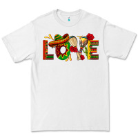 White Mexico Love Premium Tee - texasbilliewilder