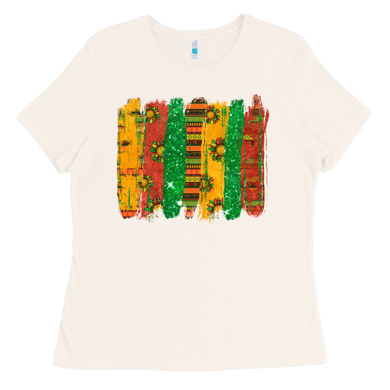 Black History Brushstroke Ladies Tee by texasbilliewilder | Teevron