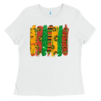 White black history brushstroke Ladies Tee - texasbilliewilder