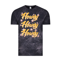Cloud Black howdy howdy howdy Vintage Tee - JahusDesignShop