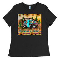 Black camping is intents Ladies Tee - JahusDesignShop