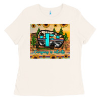 Camping Is Intents Ladies Tee | Teevron