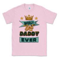 Bubblegum Pink world's best daddy ever Classic Tee - Jasminsmagicworld