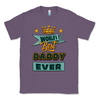 Lavender world's best daddy ever Classic Tee - Jasminsmagicworld