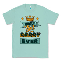 Seafoam world's best daddy ever Classic Tee - Jasminsmagicworld