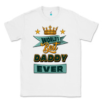 White world's best daddy ever Classic Tee - Jasminsmagicworld