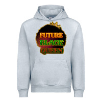 Heather Grey Future black queen Urban Hoodie - HowdyJamesFarm
