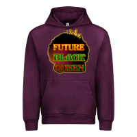 Mauve Wine Future black queen Urban Hoodie - HowdyJamesFarm