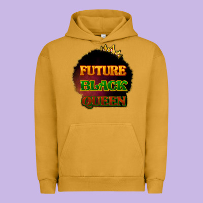 Future Black Queen Urban Hoodie Designed By Howdyjamesfarm