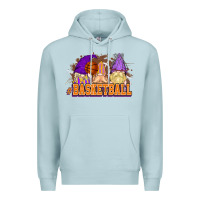 Blue Mist Basketball gnomes Premium Hoodie - NancyCooperArtShop