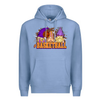 Colony Blue Basketball gnomes Premium Hoodie - NancyCooperArtShop