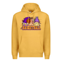 Mustard Basketball gnomes Premium Hoodie - NancyCooperArtShop